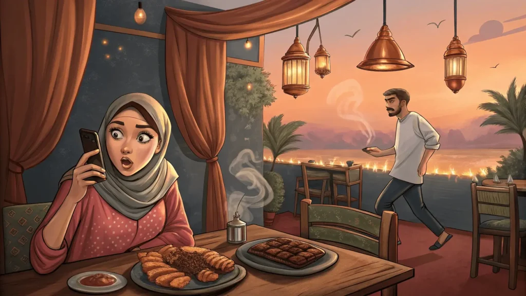 قصة مضحكةقصة شواء وخيبة أمل