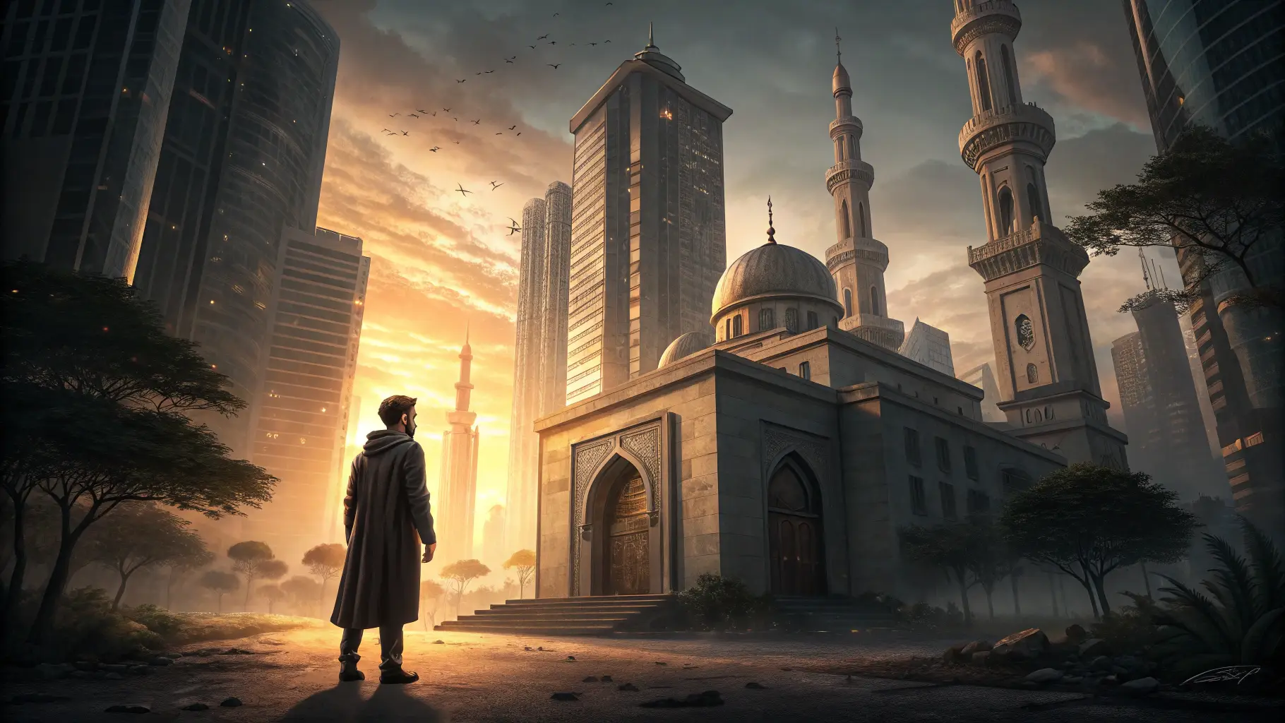 قصة الملحد الذي أغلق المسجد – واقعة حقيقية تهزّ القلوب