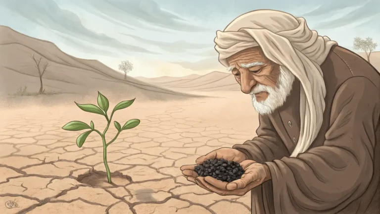 قصص الاطفال: قصة العجوز والبذور