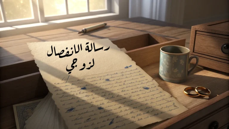 قصة واقعية :قصة رسالة انفصال زوجين تتحول إلى بداية جديدة
